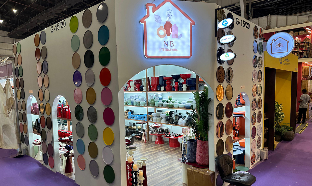 Our products showcased at an international trade fair